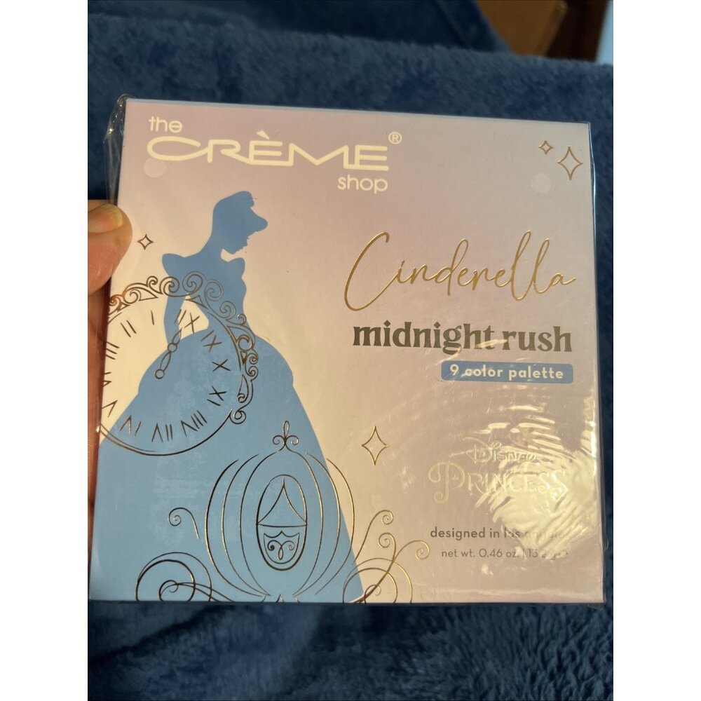 Factory Sealed The Crème Shop Cinderella Midnight Rush 9 Color Palette